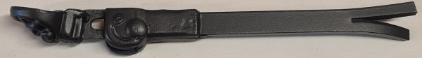 Fensterladenhalter, Feststeller Rückhalter alt, Eisen schwarz zum Einmauern Bild 3